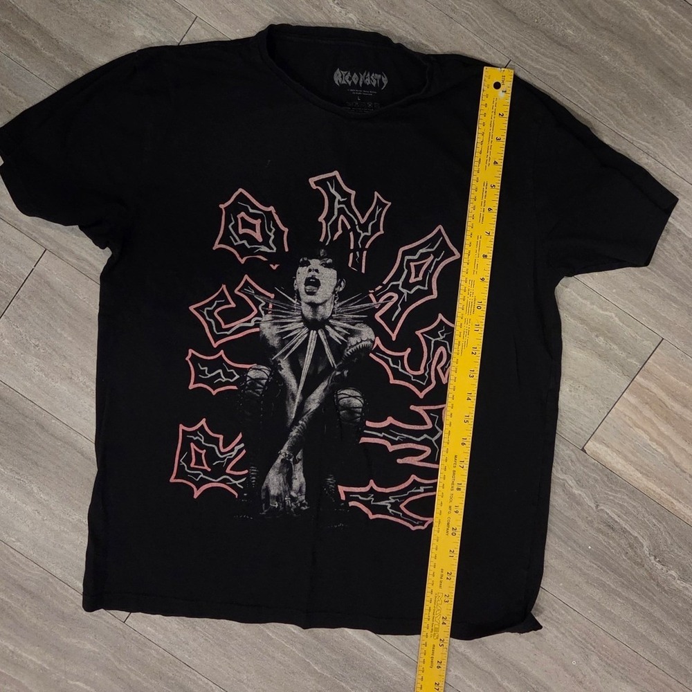 Rico Nasty Graphic T-Shirt Black Pink Punk Streetwear Merch Mens Large